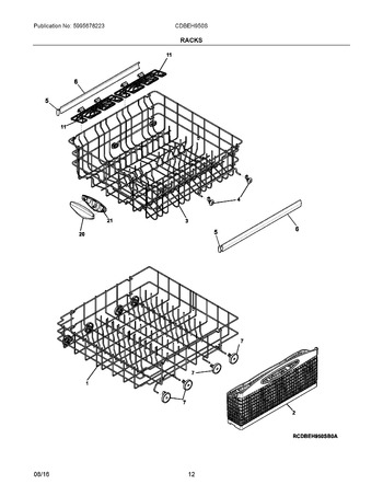 Diagram for CDBEH950SS0A