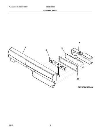 Diagram for CDBEH600SW0A