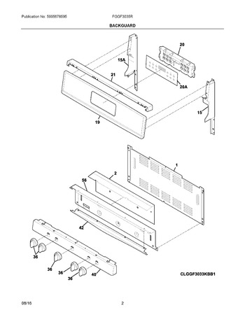 Diagram for FGGF3035RWC