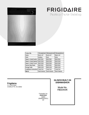 Diagram for FBD2400KS8B