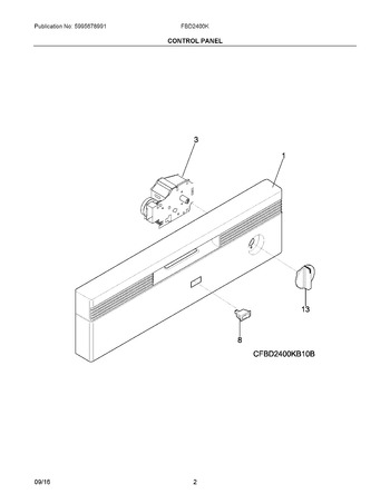 Diagram for FBD2400KB10B