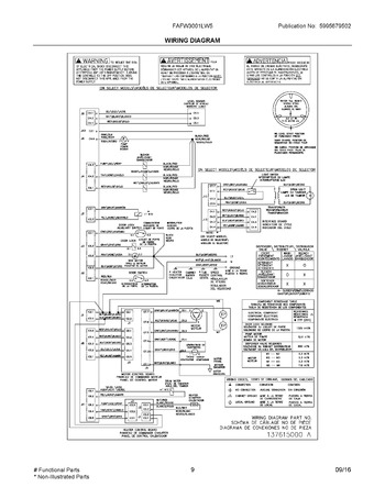 Diagram for FAFW3001LW5