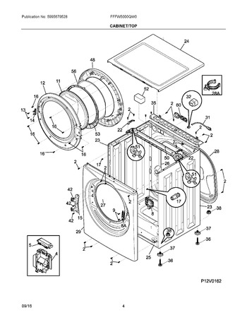 Diagram for FFFW5000QW0