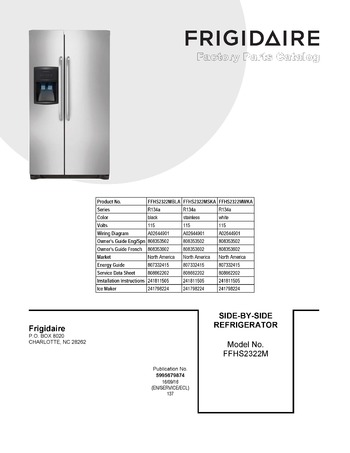 Diagram for FFHS2322MWKA