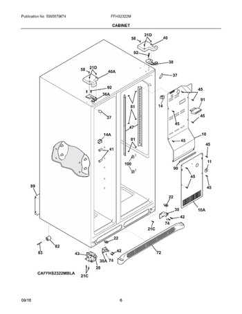 Diagram for FFHS2322MWKA