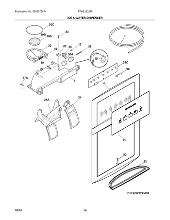 Diagram for FFHS2322MWKA