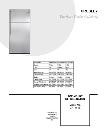 Diagram for CRT185SS0