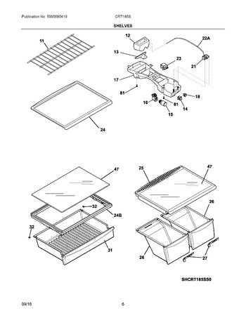 Diagram for CRT185SS0