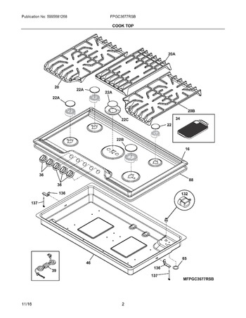 Diagram for FPGC3677RSB