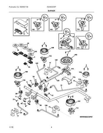 Diagram for EW36GC55PS1