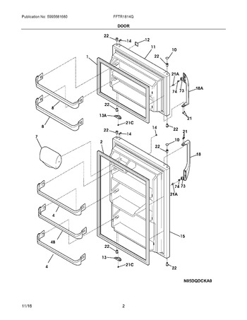 Diagram for FFTR1814QW6B