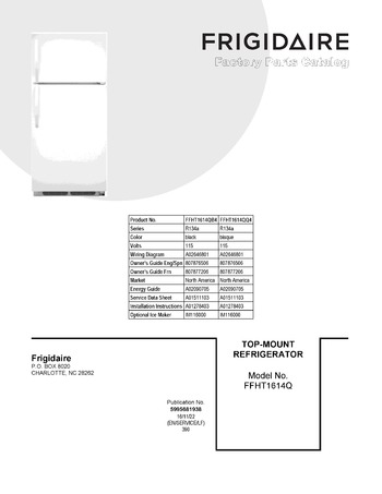 Diagram for FFHT1614QQ4