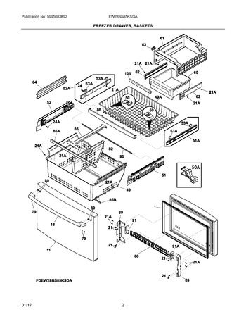 Diagram for EW28BS85KSGA