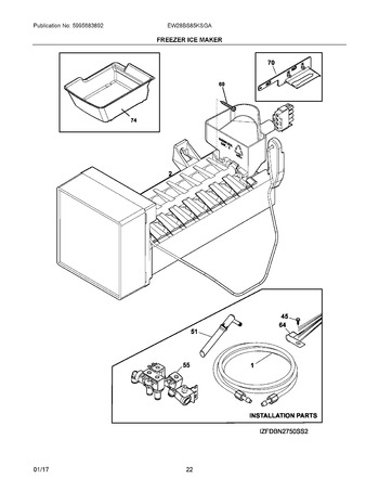 Diagram for EW28BS85KSGA