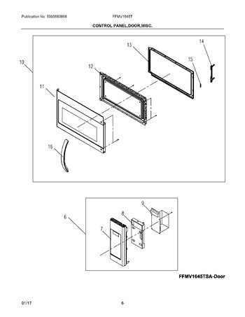 Diagram for FFMV1645TSA