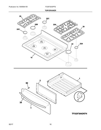 Diagram for FGGF3030PFB