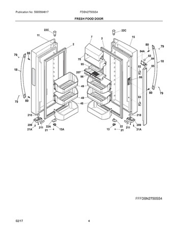 Diagram for FDBN2750SS4