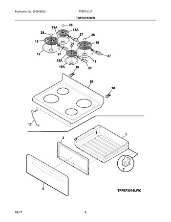 Diagram for FFEF3012TBA