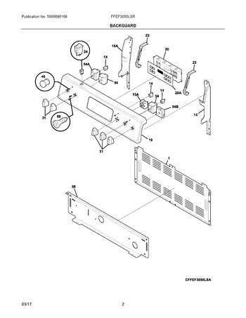 Diagram for FFEF3050LSR