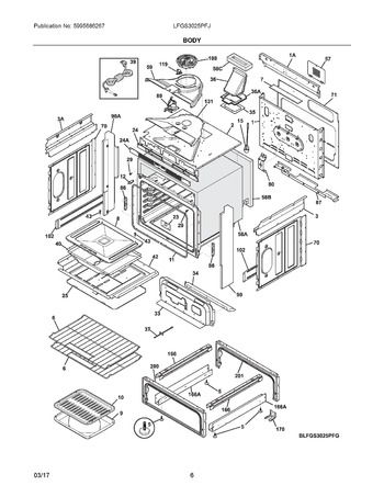 Diagram for LFGS3025PFJ