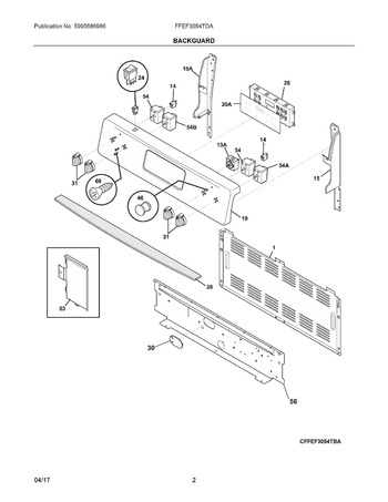 Diagram for FFEF3054TDA