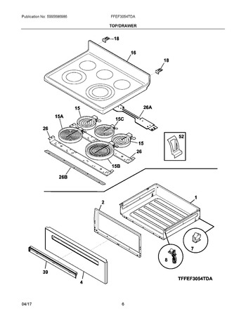 Diagram for FFEF3054TDA