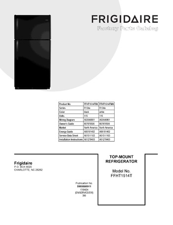 Diagram for FFHT1514TW0