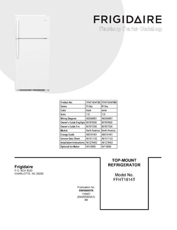 Diagram for FFHT1814TB0