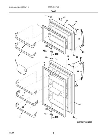 Diagram for FFTR1521TW0