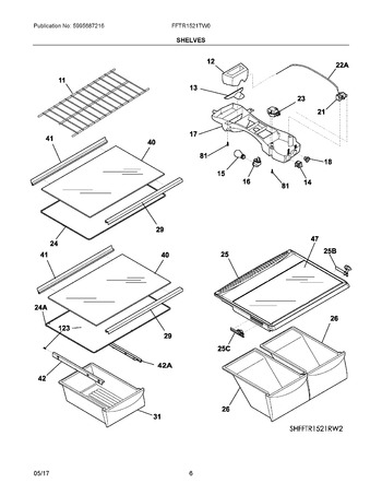 Diagram for FFTR1521TW0