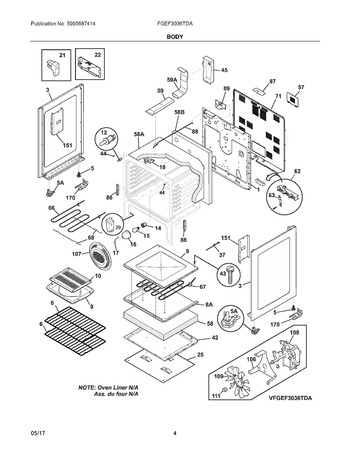 Diagram for FGEF3036TDA