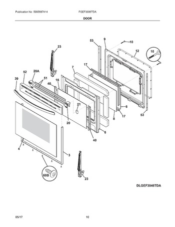 Diagram for FGEF3036TDA