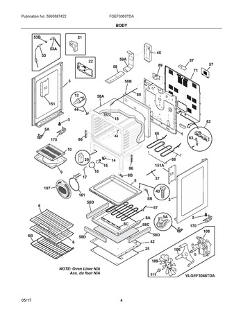 Diagram for FGEF3059TDA