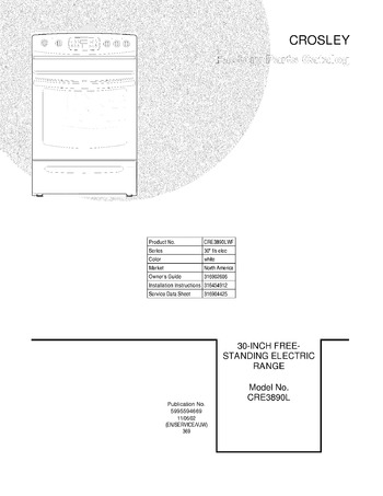 Diagram for CRE3890LWF