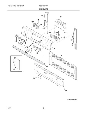 Diagram for FGEF3036TFA