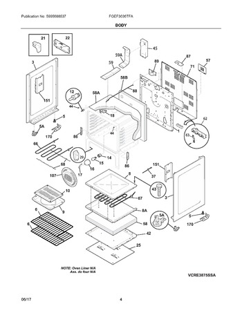 Diagram for FGEF3036TFA