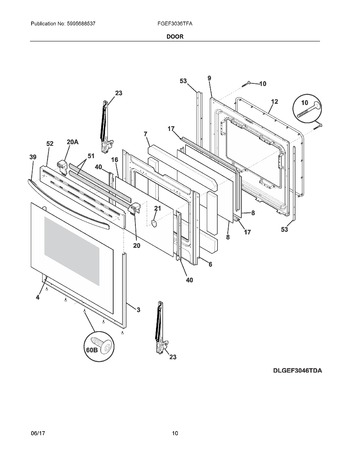 Diagram for FGEF3036TFA