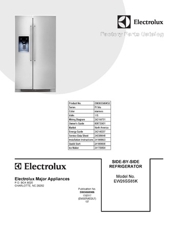 Diagram for EW26SS85KS2