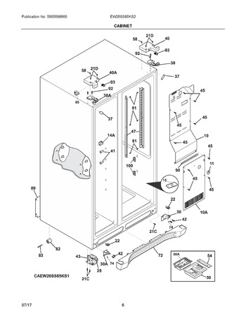 Diagram for EW26SS85KS2