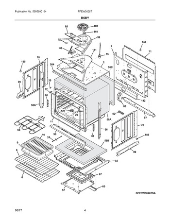 Diagram for FFEW3026TBA