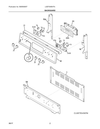 Diagram for LGEF3045KFN