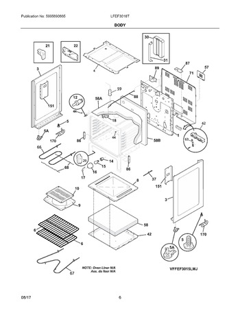 Diagram for LFEF3018TBC