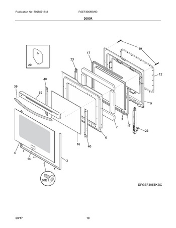 Diagram for FGEF3058RWD