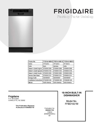 Diagram for FFBD1821MW1B