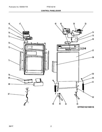 Diagram for FFBD1821MW1B