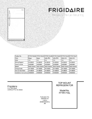 Diagram for FFTR1713LZ6