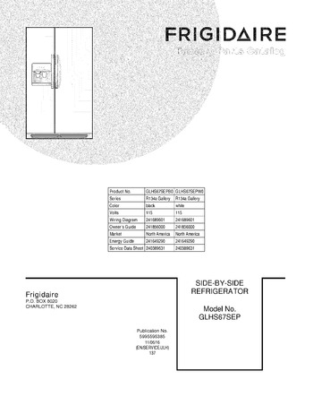 Diagram for GLHS67SEPB0