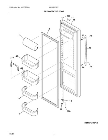 Diagram for GLHS67SEPB0