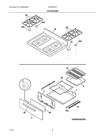 Diagram for CRGE3455TBA