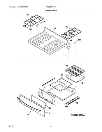 Diagram for CRGE3455TSA